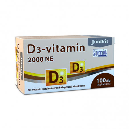 Vitamin D3 2000, capsules, 100 pcs.