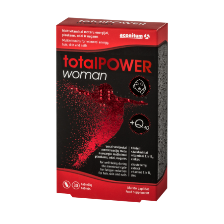 TotalPOWER WOMAN комплекс витаминов для женщин, 30 таблеток