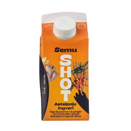 Sea buckthorn-ginger shot Semu 0.33 l