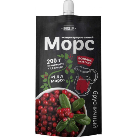 Basis for lingonberry fruit drink 200g