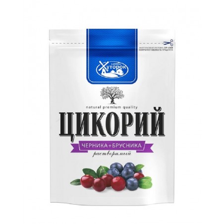 Best before 20.12.2024  INSTANT DRINK OF CHICORY, BILBERRIES AND LINGONBERRIES 100g