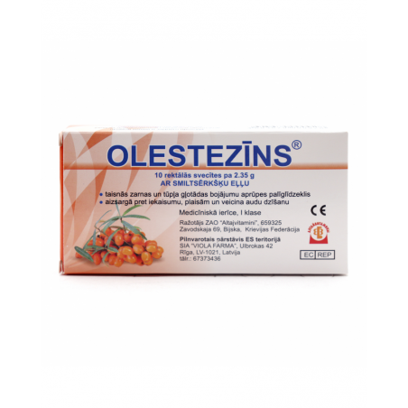 11.2024 Olestezins® küünlad 2,33 g x 10 tk.