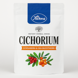 Instant chicory with schisandra and sea buckthorn, 100 g — caffeine-free natural beverage.