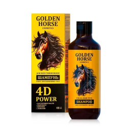 GOLDEN HORSE shampoo, 400 ml