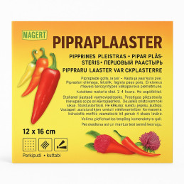 Perforated pepper plaster 12×16 cm