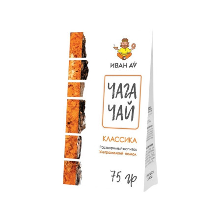 Chaga Tea 75g – a natural daily boost