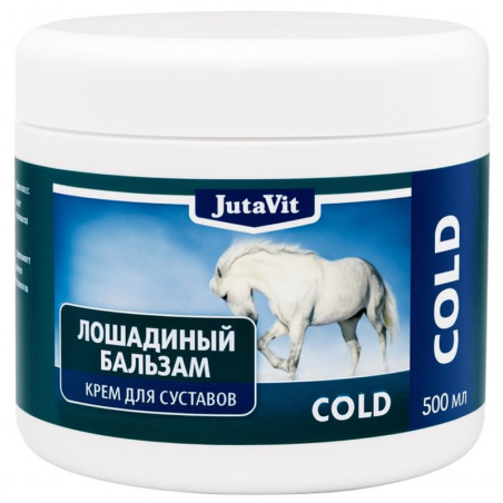 КРЕМ ДЛЯ СУСТАВОВ "ЛОШАДИНЫЙ БАЛЬЗАМ" COLD 500 мл — освежающее облегчение для мышц и суставов