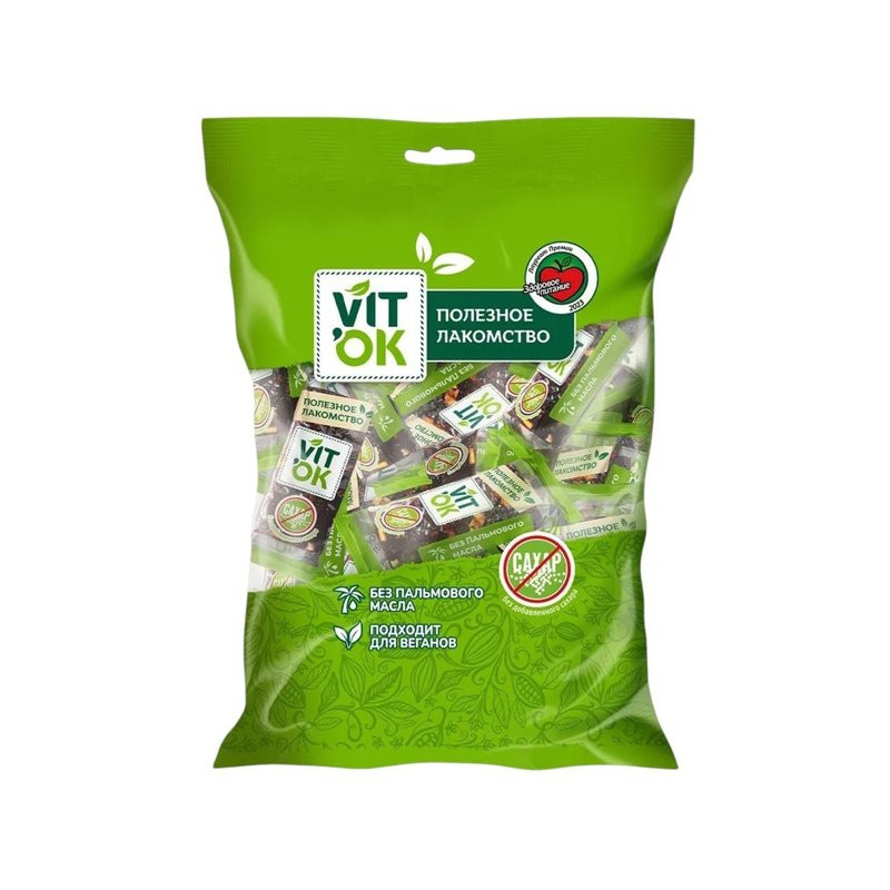Конфеты VITok Чернослив и орехи 400гр