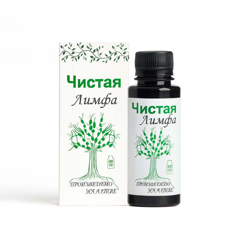 Бальзам Чистая лимфа с сибирской лиственницей, 100 мл