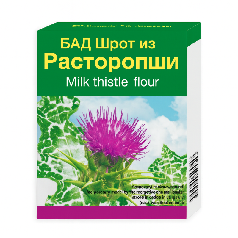 Шрот расторопши пятнистой, 100 г