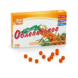 Sea buckthorn oil, 100 capsules