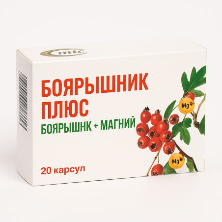 Viirpuu Plus, 20 kapslit — toetus südamele ja rahulikule elurütmile