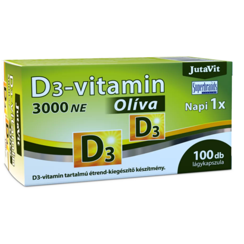 Vitamin D3 3000 IU Oliva capsules 100 pcs – buy in Estonia, fast delivery