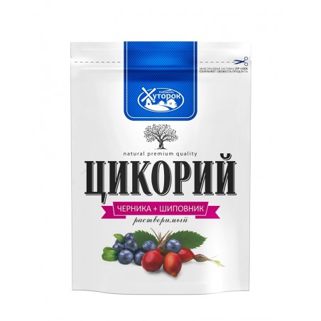 INSTANT DRINK OF CHICORY, BILBERRIES AND ROSEHIP BERRIES 100g