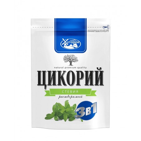 INSTANT DRINK OF CHICORY, STEVIA AND VEGETABLE CREAM 130 G