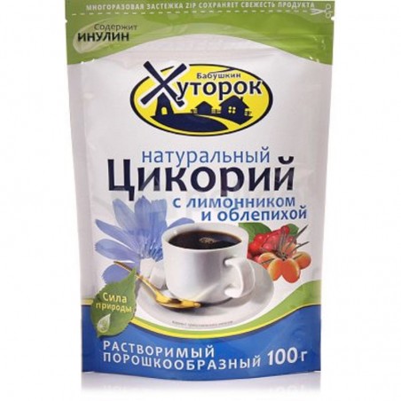 INSTANT DRINK OF CHICORY WITH LEMONGRASS AND SEA BUCKTHORN 100g
