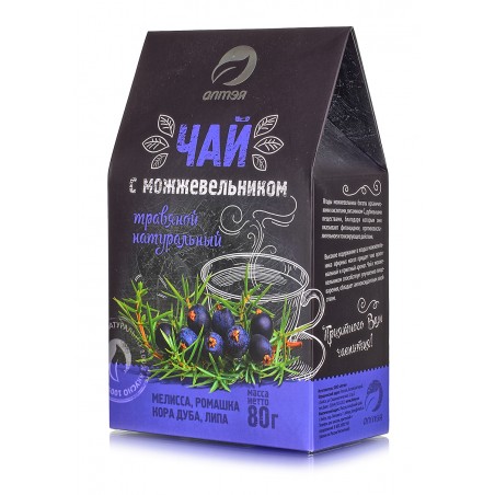 Алтайский травяной чай с ягодами можжевельника, 80 г