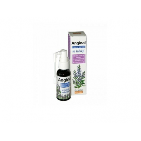 Anginal® спрей для полости рта с шалфеем, 30 мл Dr.Müller